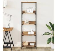 vidaXL Bookshelf Artisan Oak 50x33x153 cm Engineered Wood