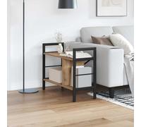 vidaXL Bookshelf Artisan Oak 75 x 30 x 58.5 cm Engineered Wood