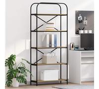 vidaXL Bookshelf Artisan Oak 80 x 30 x 183 cm Engineered wood