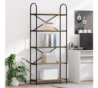 vidaXL Bookshelf Artisan Oak 80 x 30 x 183 cm Engineered wood