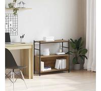 vidaXL Bookshelf Artisan oak 80 x 30 x 78.5 cm Engineered Wood