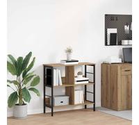 vidaXL Bookshelf Artisan Oak 82 x 32 x 79 cm Engineered Wood