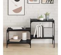 vidaXL Bookshelf Board 4 pcs Black 60 x 40 x 1.5 cm Engineered wood