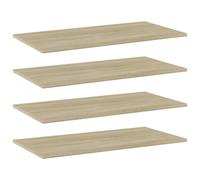 4/8x Bookshelf Boards Engineered Wood Rack Multi Colours Multi Sizes vidaXL