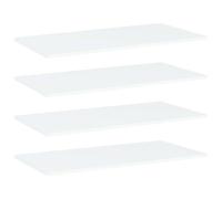 4-8x Modern Wood Shelf Floating Wall Shelves White Black Grey Bookcase Display