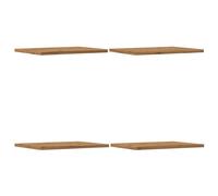 vidaXL Bookshelf Boards Floating Shelves Set 4 pcs Artisan Oak Engineered Wood