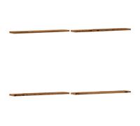 vidaXL Bookshelf Boards Floating Shelves Set 4 pcs Old Wood Engineered Wood