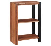 vidaXL Bookshelf Brown 50 X 30 X 75 Cm Solid Acacia Wood, Brown