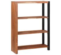 vidaXL Bookshelf Brown 80 X 30 X 110 Cm Solid Acacia Wood, Brown