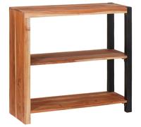 vidaXL Bookshelf Brown 80 X 30 X 75 Cm Solid Acacia Wood, Brown