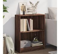 vidaXL Bookshelf Brown Oak 60x24x76 cm Engineered Wood