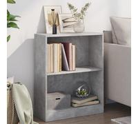 Vidaxl Bookshelf Concrete Grey 60X24X74.5 Cm Engineered Wood