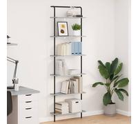 vidaXL Bookshelf Grey Sonoma 60 x 24 x 203 cm Engineered wood
