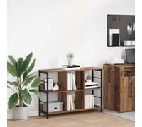 vidaXL Bookshelf Old Wood 102 x 32 x 72.5 cm Engineered Wood