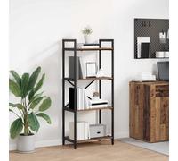 vidaXL Bookshelf Old Wood 56 x 34 x 133.5 cm Engineered Wood
