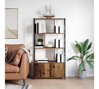 vidaXL Bookshelf Old wood 80 x 30 x 155.5 cm Engineered wood