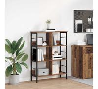 vidaXL Bookshelf Old Wood 82 x 32 x 112 cm Engineered Wood