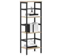vidaXL Bookshelf Sonoma Oak 40 x 29.5 x 115 cm Engineered Wood