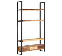 vidaXL Bookshelf Wooden Storage Cabinet Home Furniture Solid Reclaimed Wood