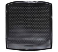 vidaXL Boot Mat Black Rubber Boot Mat Non-Slip Lightweight Cargo Flooring Boot Protector Vehicle Cover