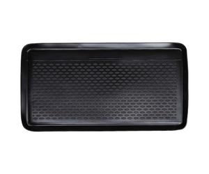 vidaXL Boot Mat Black Suitable for Fiat 500, 500e TPE, Lightweight, Non-Slip Yoga Mat, Fitness Equipment for Home, Easy to Clean, Durable for Fitness, Exercise, Pilates