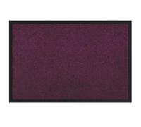 vidaXL Bordeaux Doormat 60 x 40 x 1.2 cm Teddy Fabric Foyer Rectangle Modern Carpet Portable Entrance Door Mat Indoor Hallway