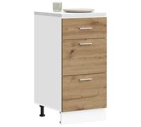 vidaXL Bottom Cabinet Lyon Artisan Oak 40x46x81.5 cm Engineered Wood