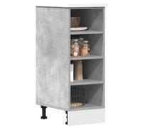 vidaXL Bottom Cabinet Riga Concrete Grey 30x44.5x81.5 cm Engineered Wood