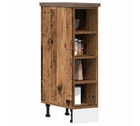 vidaXL Bottom Cabinet Riga Old Wood 20x44.5x81.5 cm Engineered Wood