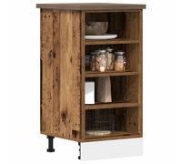 vidaXL Bottom Cabinet Riga Old Wood 40x44.5x81.5 cm Engineered Wood