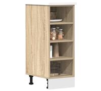 vidaXL Bottom Cabinet Riga Sonoma Oak 30x44.5x81.5 cm Engineered Wood