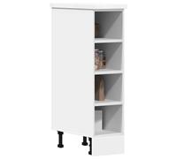vidaXL Bottom Cabinet Riga White 20x44.5x81.5 cm Engineered Wood