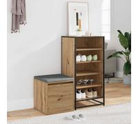 Box Drawer Hall Tool Box Chest Organiser Storage Case Engineered Wood vidaXL