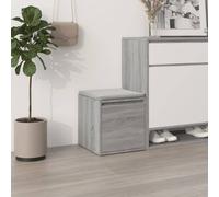 vidaXL Box Drawer Grey Sonoma 40.5X40X40 Cm Engineered Wood, Grey