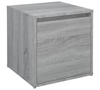 vidaXL Box Drawer Household Supply Hallway Living Room Tool Chest Organiser Storage Case Hall Tool Box Storage Chest Grey Sonoma Engineered Wood