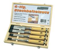 vidaXL Brâºder Mannesmann 4 Piece Firmer Chisel Set 66104