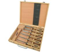 vidaXL Brâºder Mannesmann 7 Piece Wood Carving Tool Set 66107