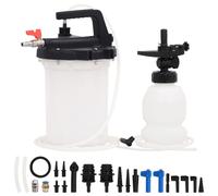 vidaXL Brake Bleeder Hydraulic Disc Brake Bleed Tool Kit White and Black 3 L