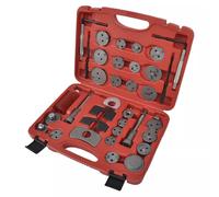 vidaXL Brake Caliper Piston Wind Back Tool Kit 35 pcs Pin Punch Hex Key Car