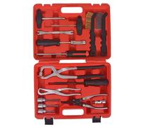 vidaXL Brake Maintenance and Assembly Toolset 15 Piece Pliers Brush Socket