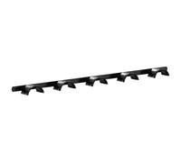 vidaXL Bridle Hanger for 5 Bridles Saddle Rack Wall Saddle Stand Black Iron
