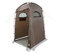 vidaXL Brown Waterproof Shower Curtain