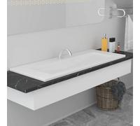 Vidaxl Built-In Basin 101X39.5X18.5 Cm Ceramic White