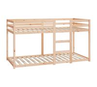 Bunk Bed Loft Bed Children Bed Frame Kids Twin Sleeper Solid Wood Pine vidaXL