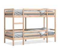 vidaXL Bunk Bed Loft Bed Bedroom Kids Bed Frame 90x200 cm Solid Wood Pine