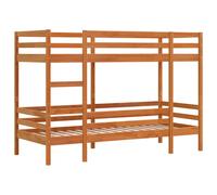 Bunk Bed Loft Bed Children Bed Frame Kids Twin Sleeper Solid Wood Pine vidaXL