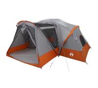 vidaXL Cabin Tent with Rainfly Water-Resistant 10-Person, Modern Camping Tent, 10-Person Cabin, Spacious Outdoor Shelter, Weather-Resistant Gear, Family, Enhanced Ventilation