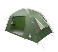 vidaXL Cabin Tent with Roof Green 300 x 210 x 156 cm Polyester