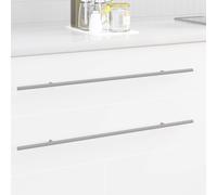 vidaXL Cabinet Handle 12 pcs Silver 700mm Stainless Steel