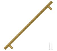 vidaXL Cabinet Handle | Set of 5 | Gold | Stainless Steel | 40 cm Length